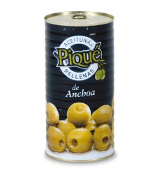 Aceitunas rellenas anchoa Pique 150gr