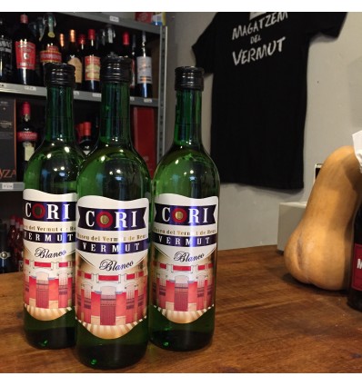 Vermut Cori Blanco del Museu del Vermut botella