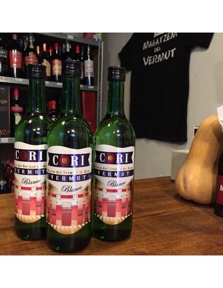 Vermut Cori Blanco del Museu del Vermut botella