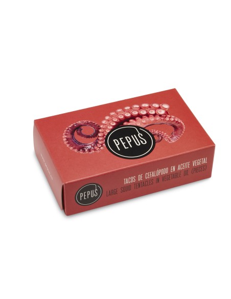 Tacos de Cefalópodo - Pepus - pulpo