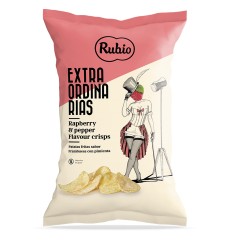 Patatas extraordinarias Rubio Frambuesa y Pimienta
