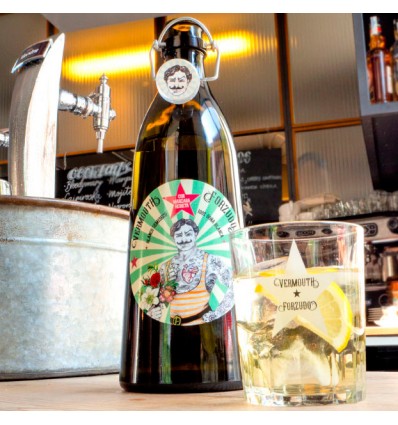 Vermut Forzudo Blanco Semiseco 1lt - Manzana Reineta