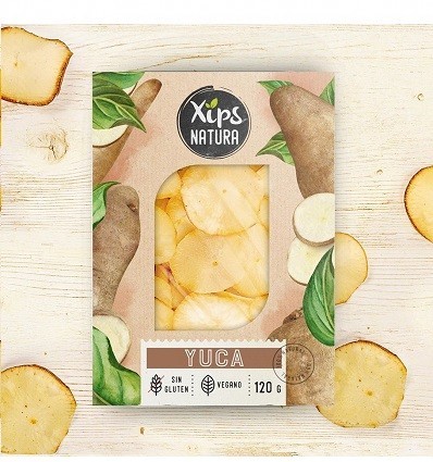 Xips Natura yuca - Vegano - Sin Gluten 130gr