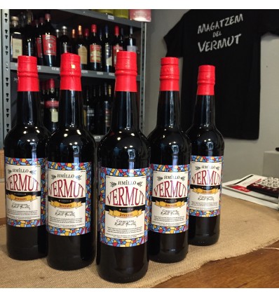 Botellas vermut amillo jerez Espíritus de JErez