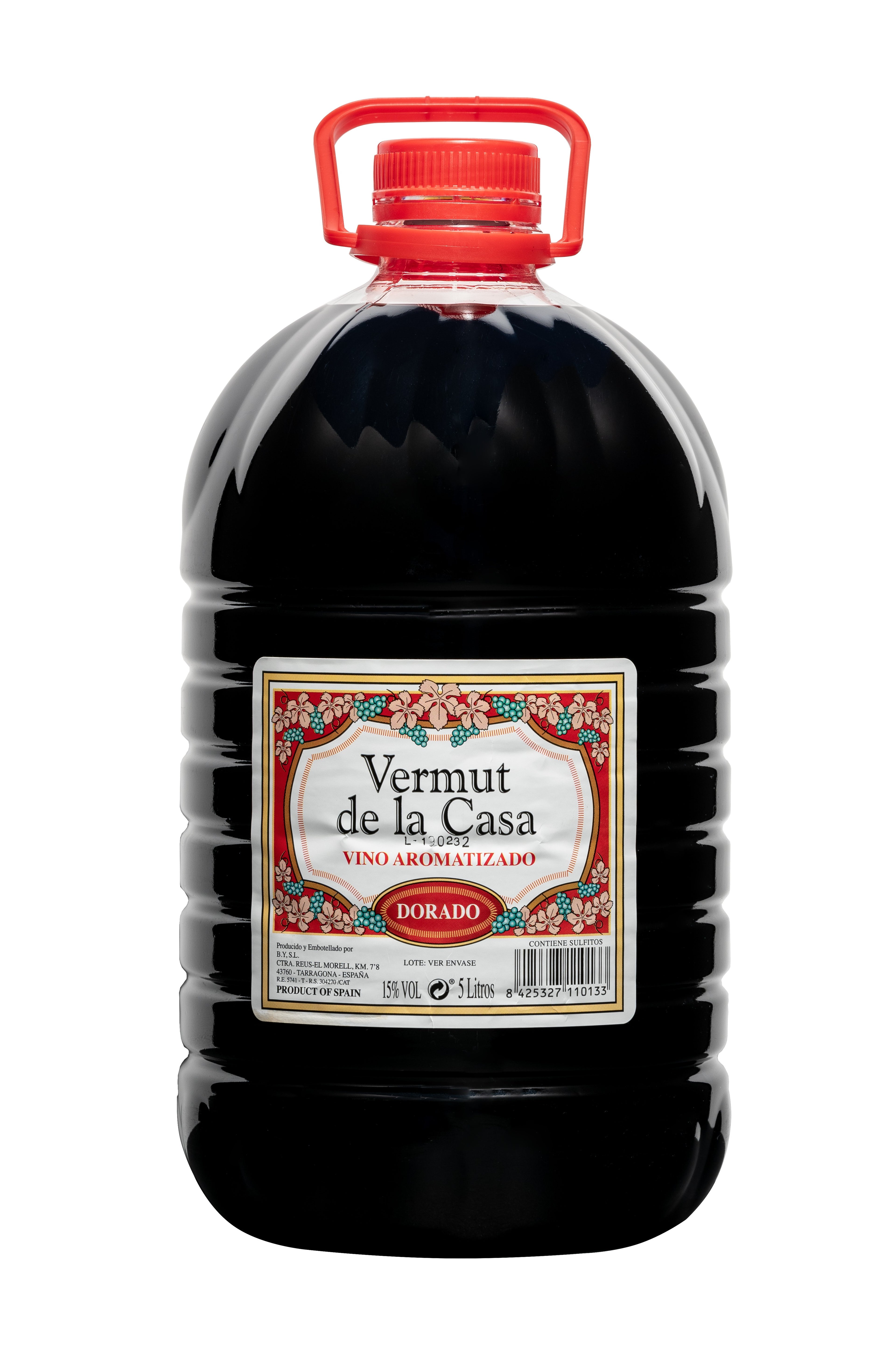 Garrafa de Vermut 5 lts. Simó y Co. - casa yzaguirre
