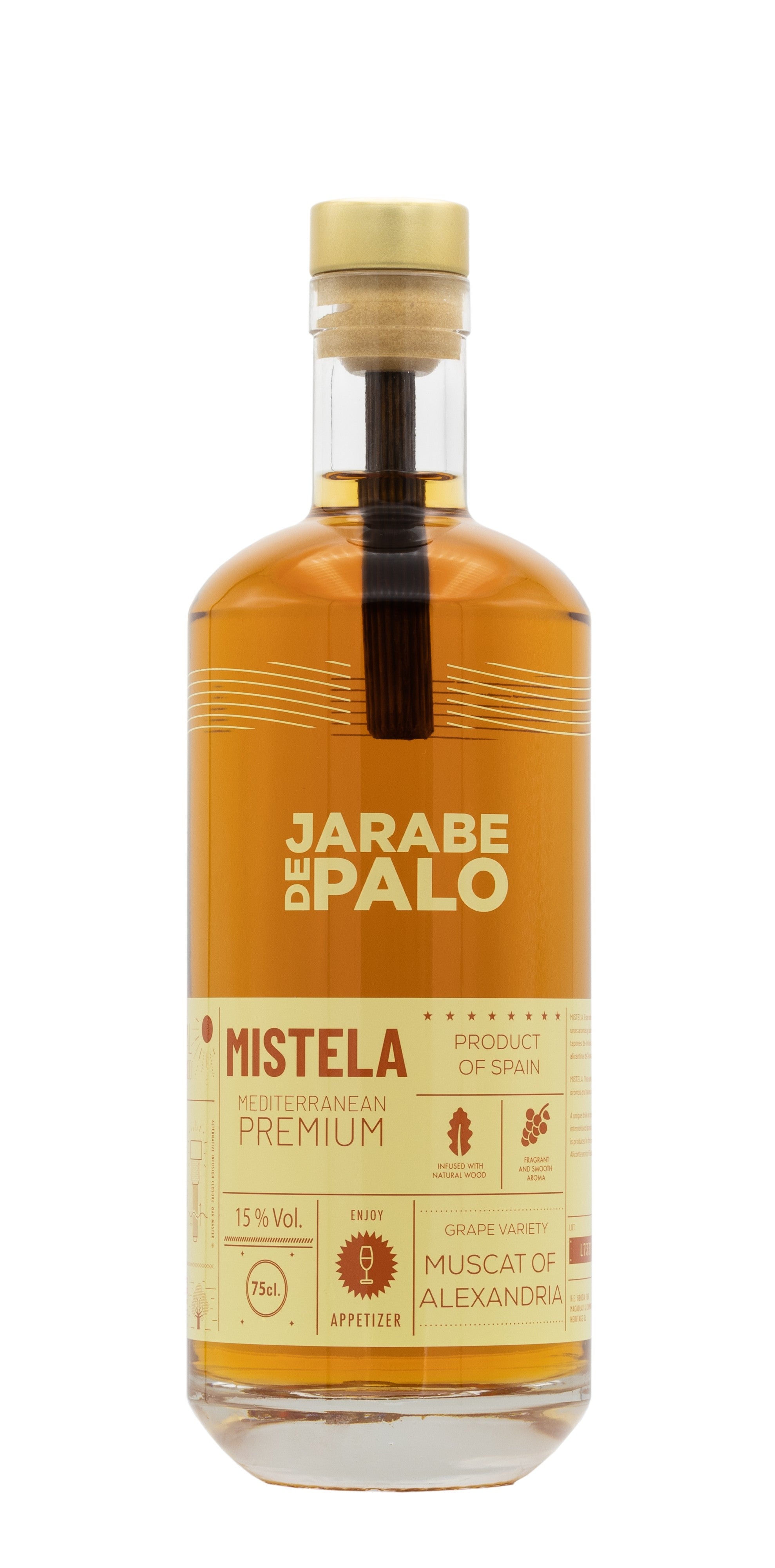 Mistela Jarabe de Palo 75cl.