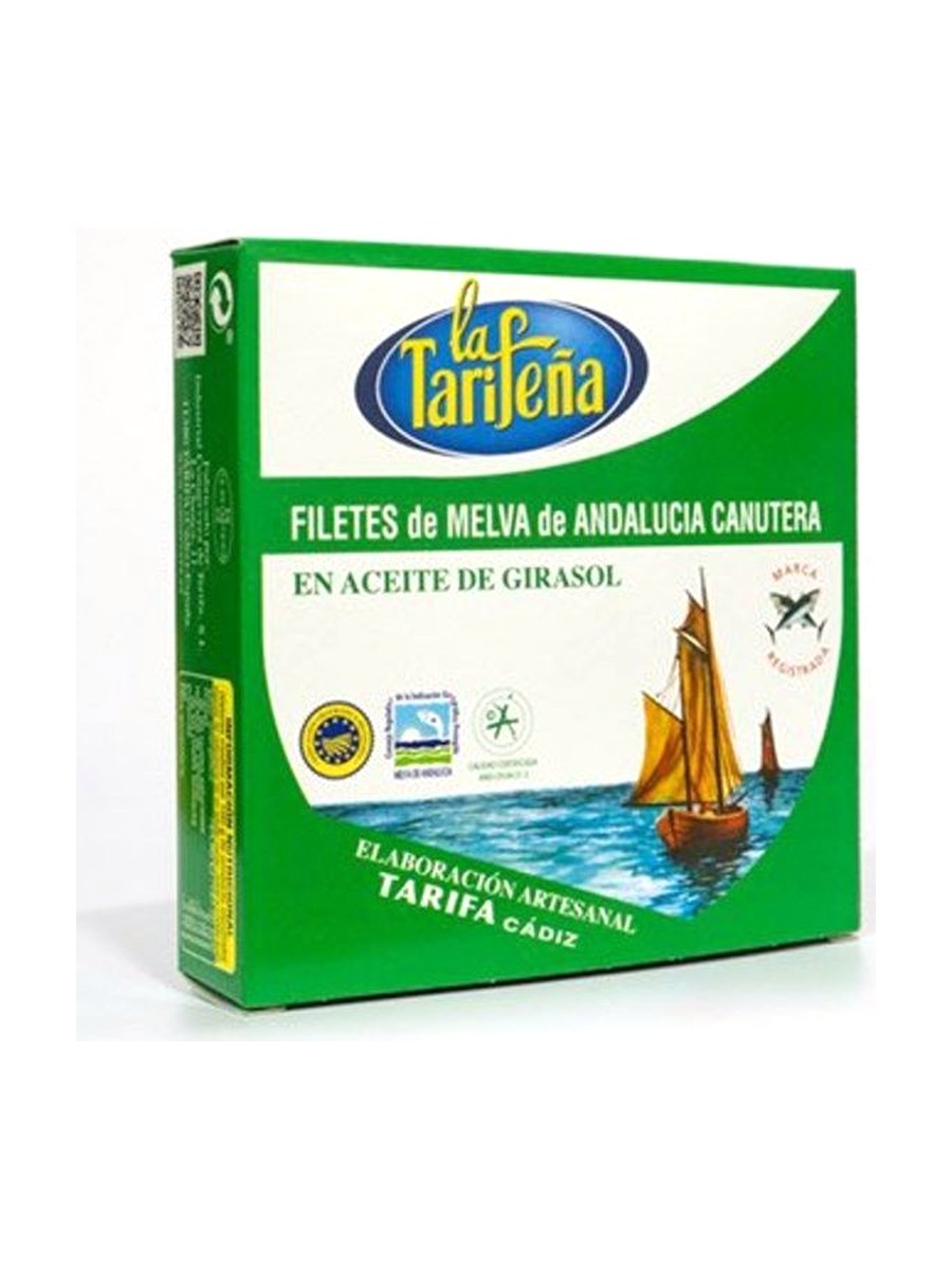 Filetes de Melva de Andalucía Canutera 500gr. La Tarifeña