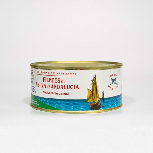 Filetes de Melva de Andalucía Canutera 1 Kg La Tarifeña