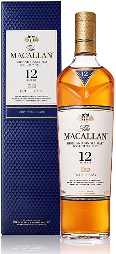 Whisky Macallan 12 años doible cask single Malt