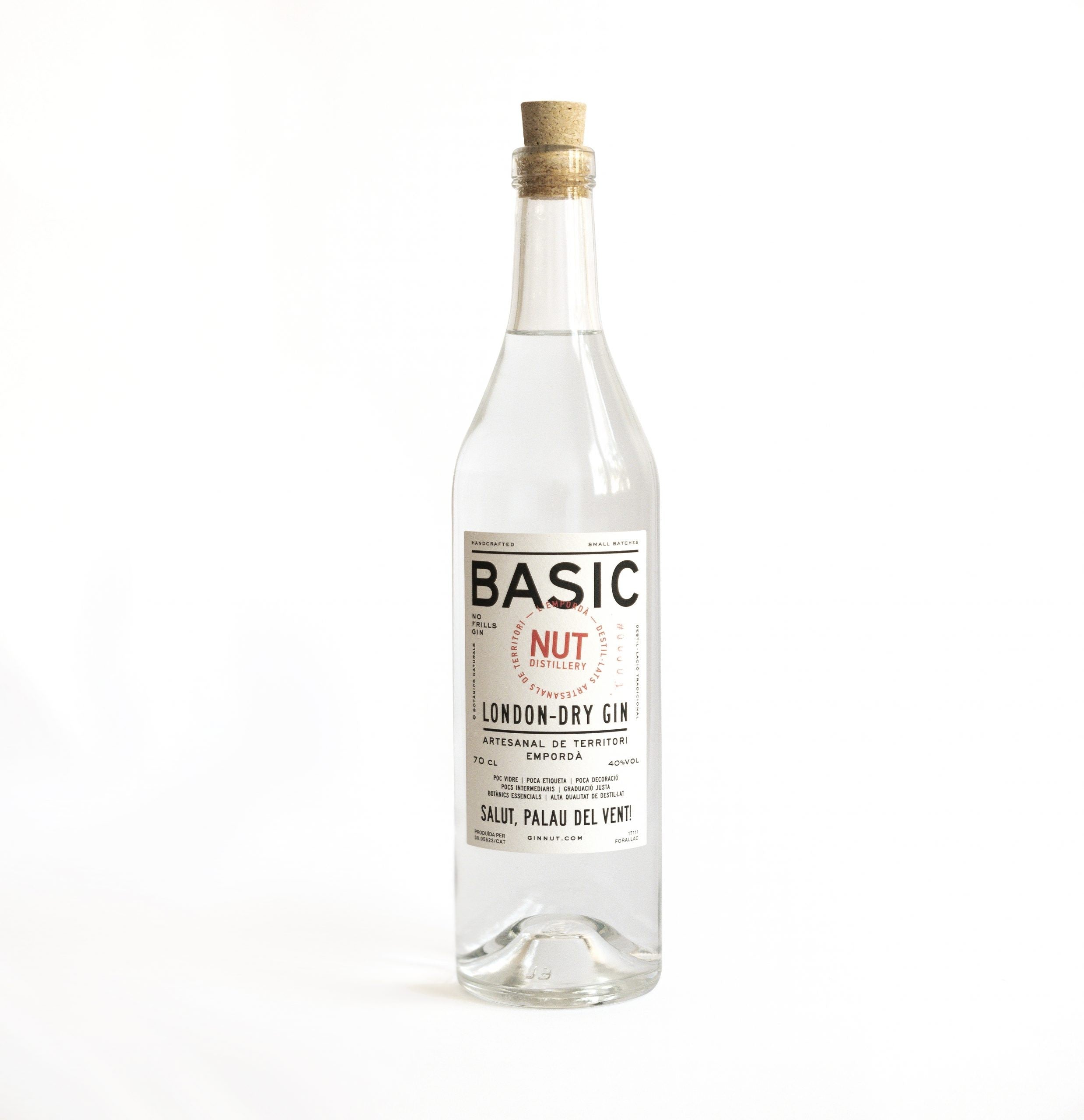 Ginebra Nut Basic 70cl.