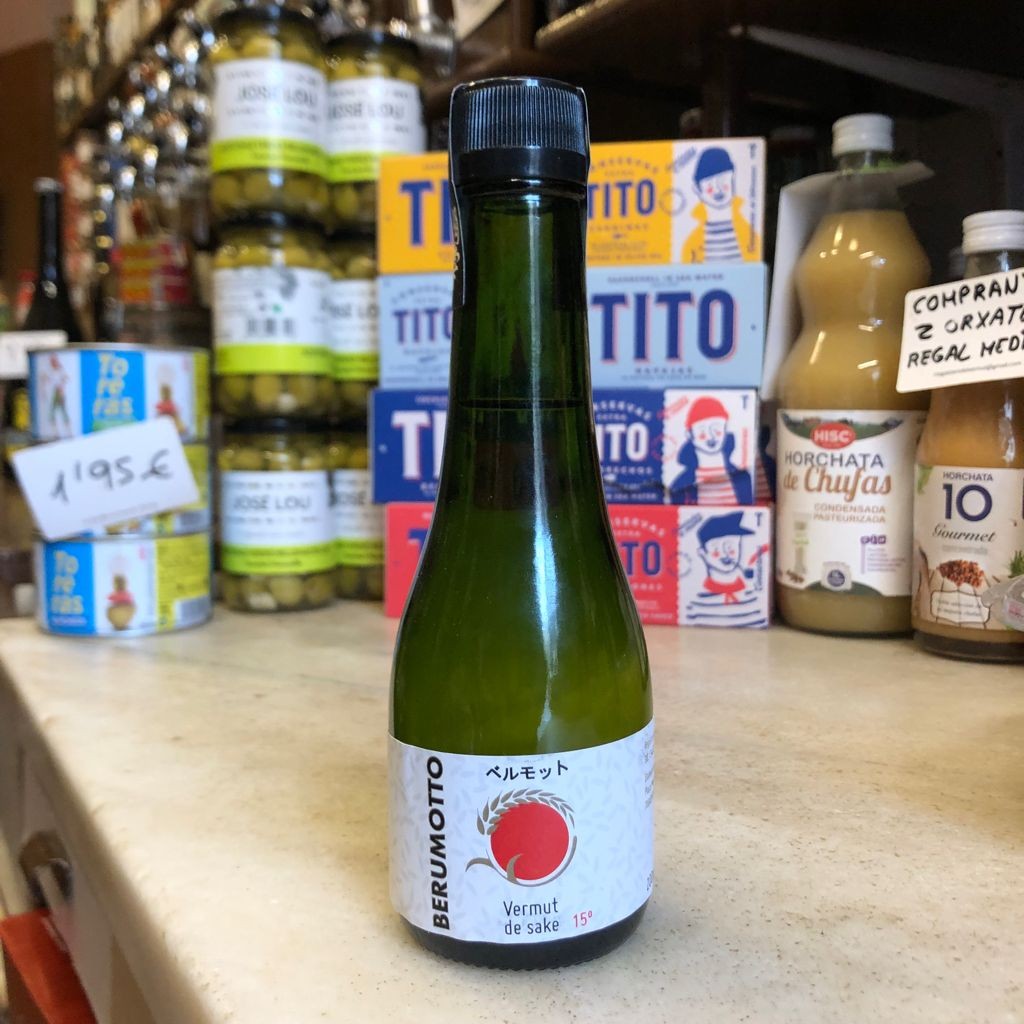 Vermut Berumotto blanco SAKE 20 cl.
