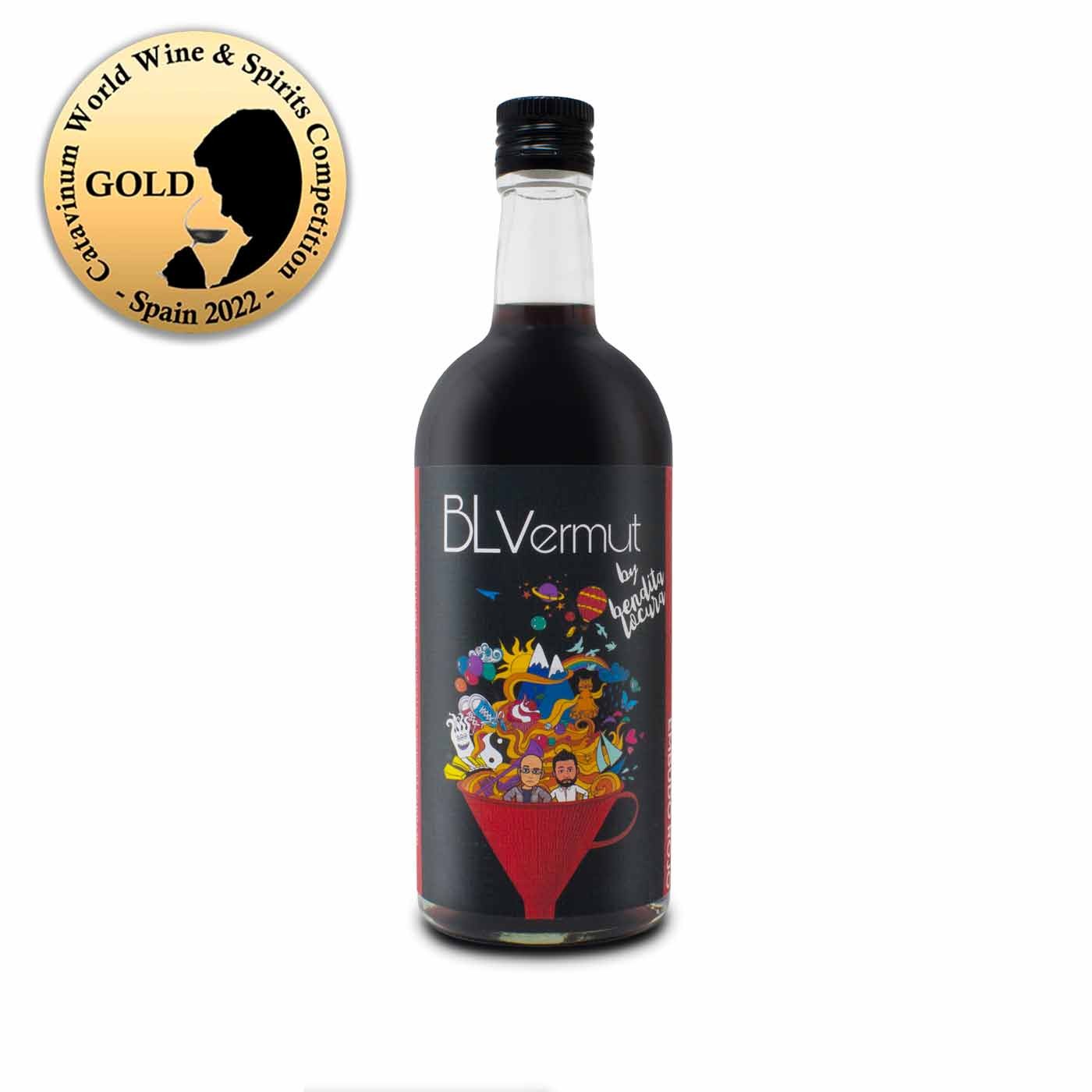Vermut Rojo Bendita Locura 70cl,