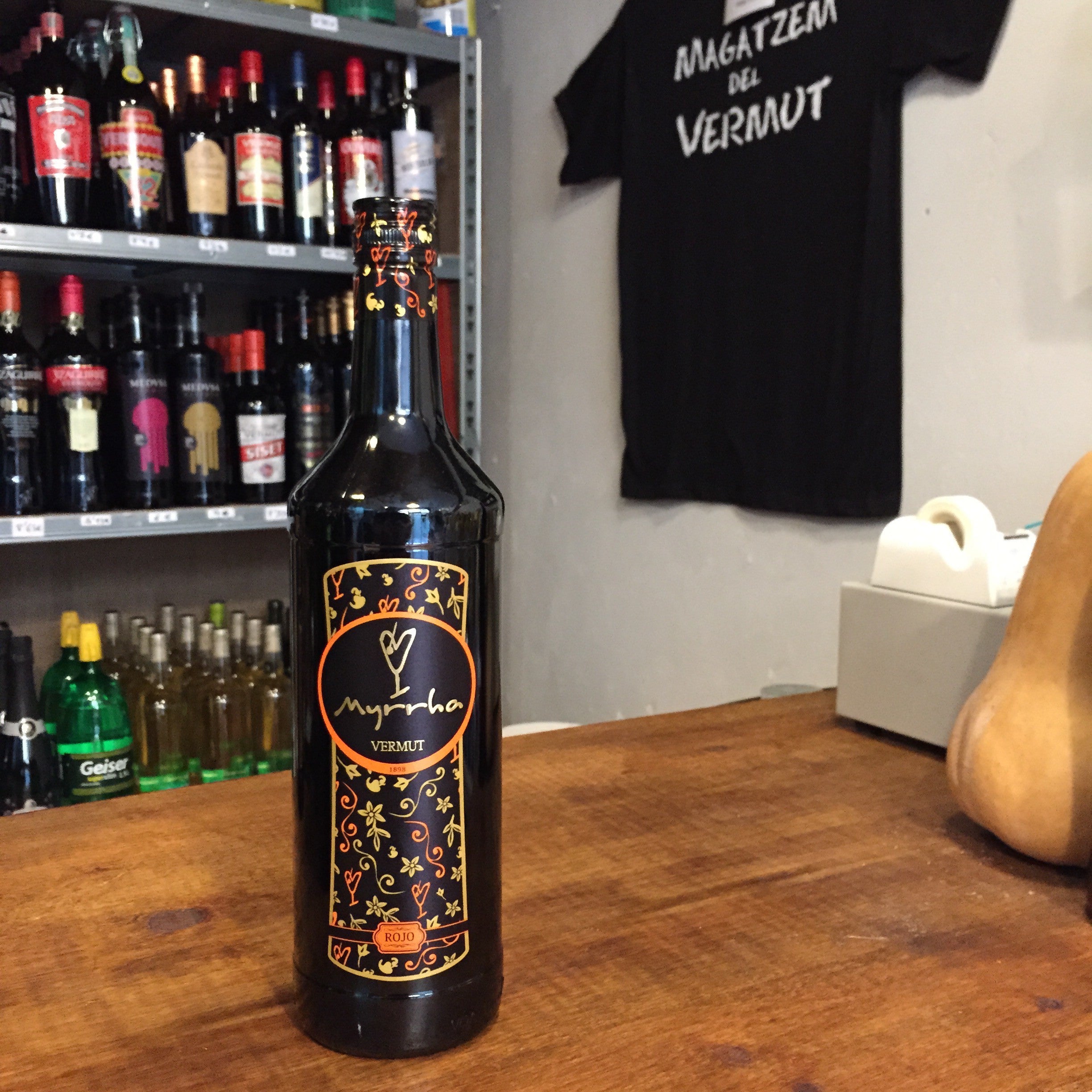 Vermut Myrrha rojo padró brafim