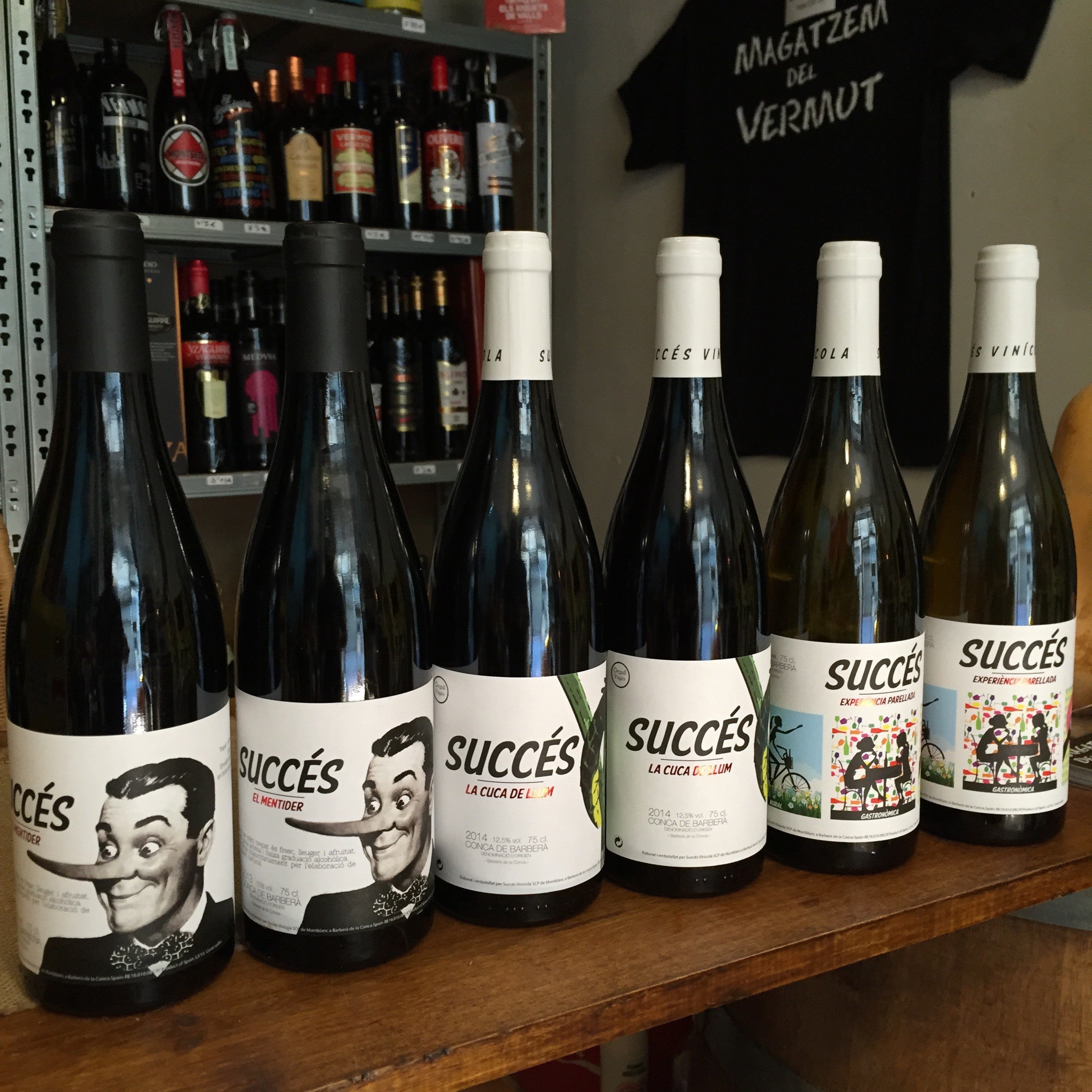 El Mentider Succes vinicola Conca barbera