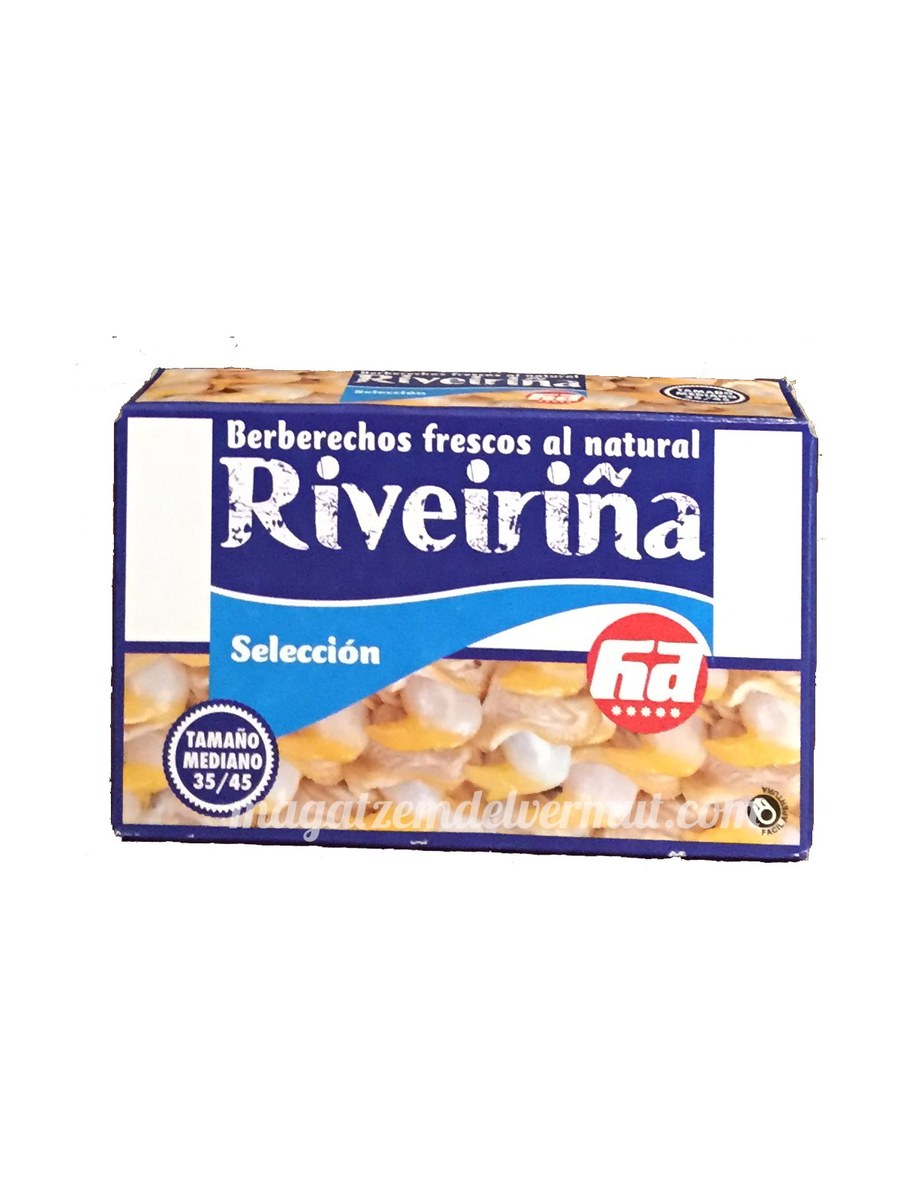 Berberechos Riveiriña al Natural  35-45