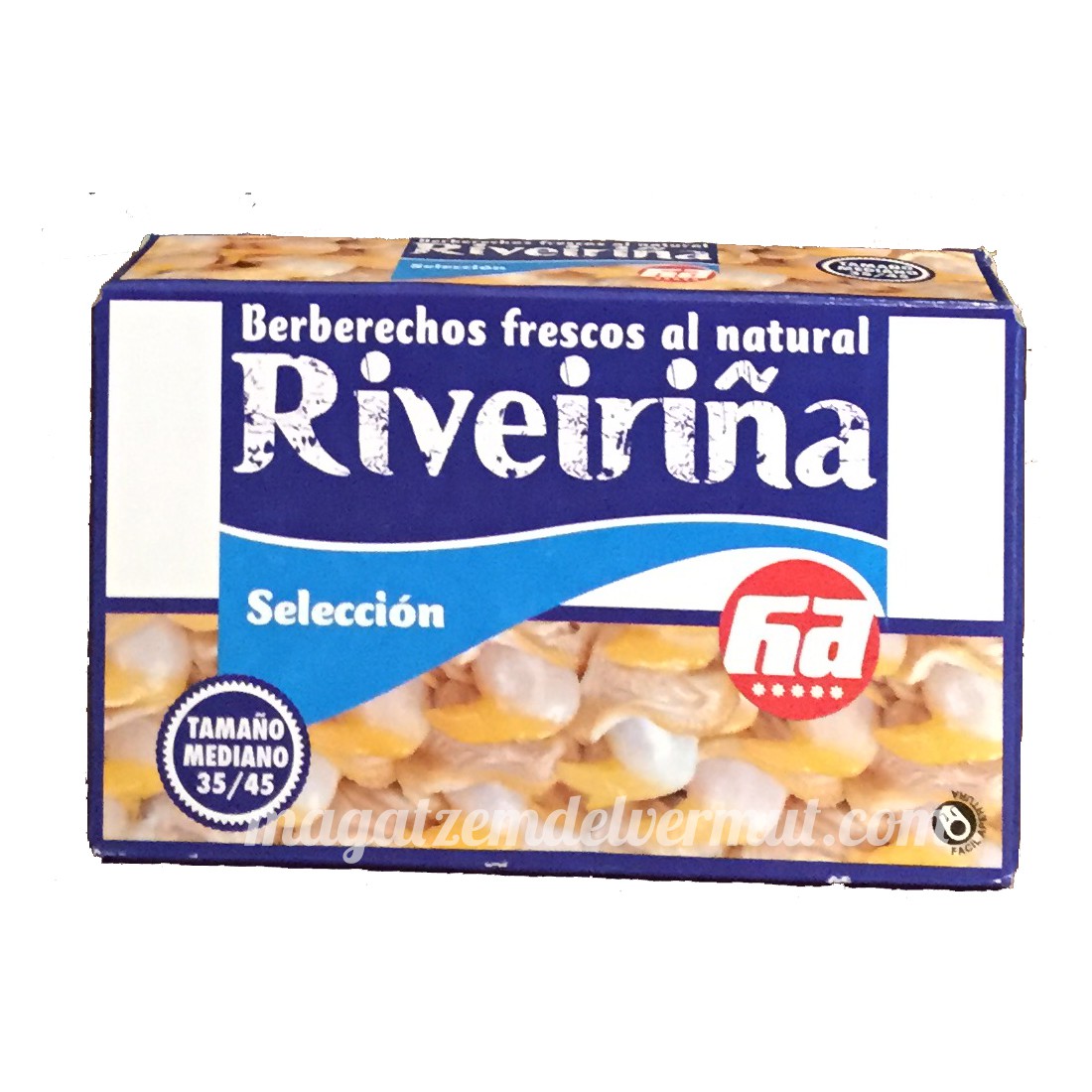 Berberechos Riveiriña al Natural  35-45