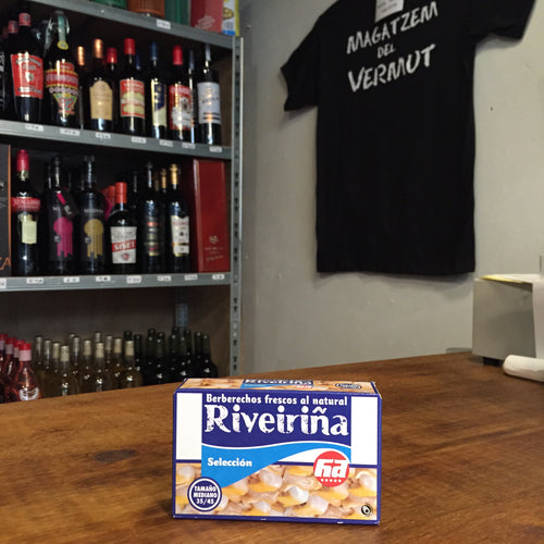 Berberechos Riveiriña al Natural 35-45 mediano vermut