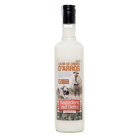 Licor de Crema de arroz del Delta 