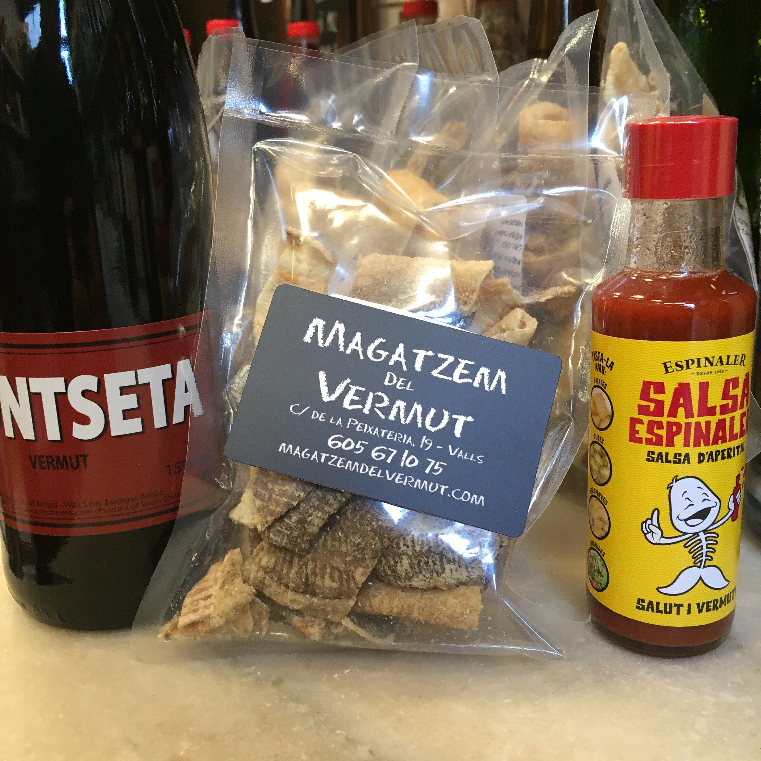 Crujiente de Bacalao - Piel de Bacalao frita sevilla