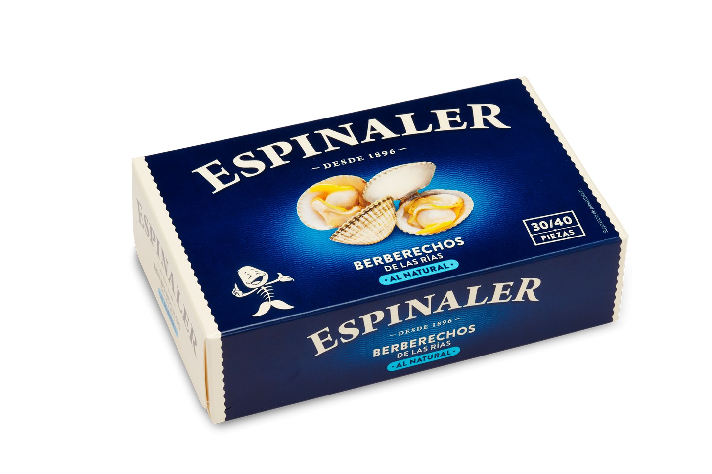 Berberechos Espinaler al Natural 30/40 grandes