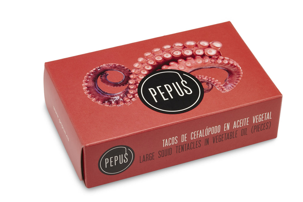 Tacos de Cefalópodo - Pepus - pulpo