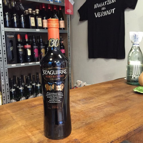 Vermut Yzaguirre Reserva Rojo magatzem