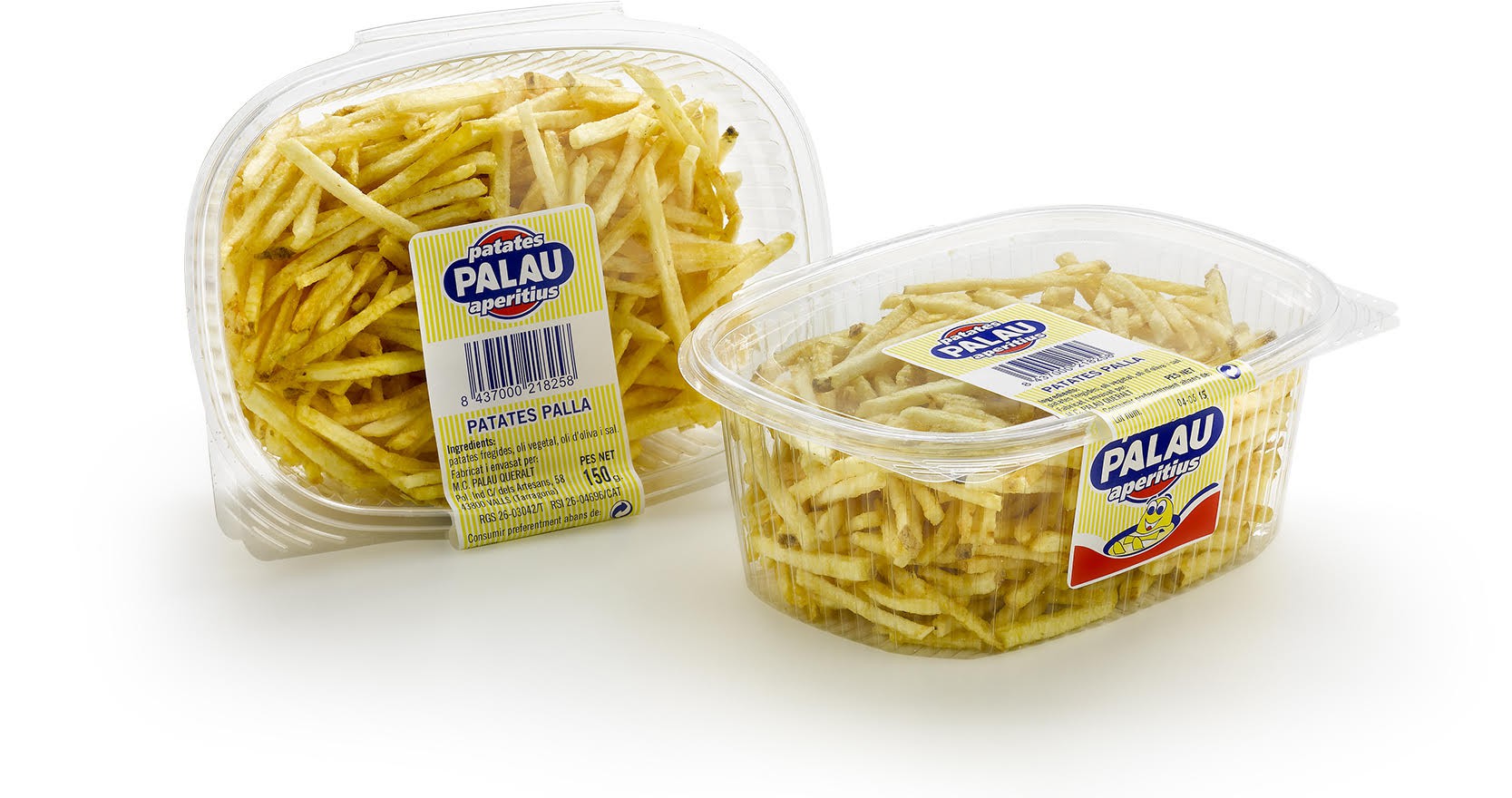 Patatas fritas paja - Patates Palau Palla