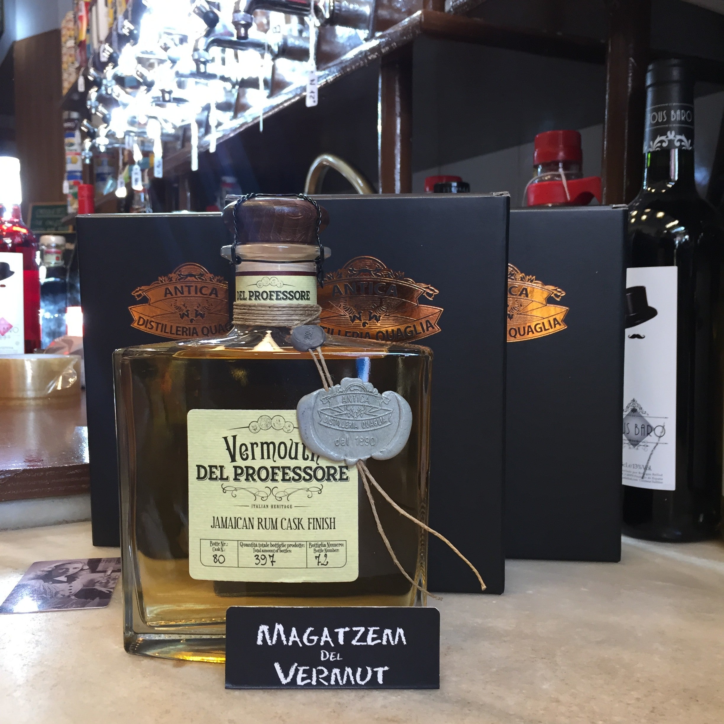 Vermouth del Professore Rhum Cask Finish Jamaican
