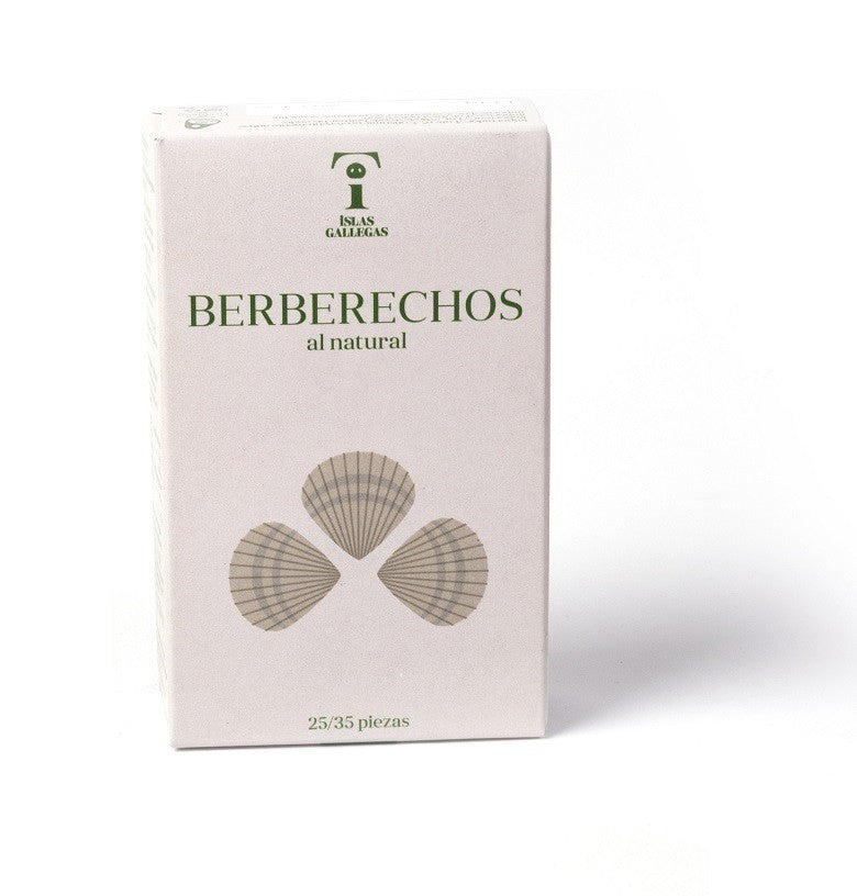 Berberechos al Natural 25/35 Islas Gallegas