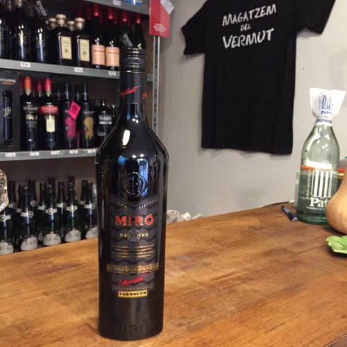 Vermut Miró Reserva etiqueta negra magatzem del vermut