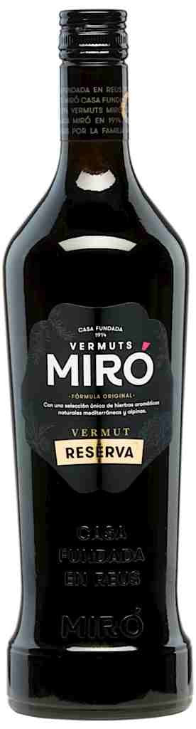 Vermut Miró Reserva etiqueta negra