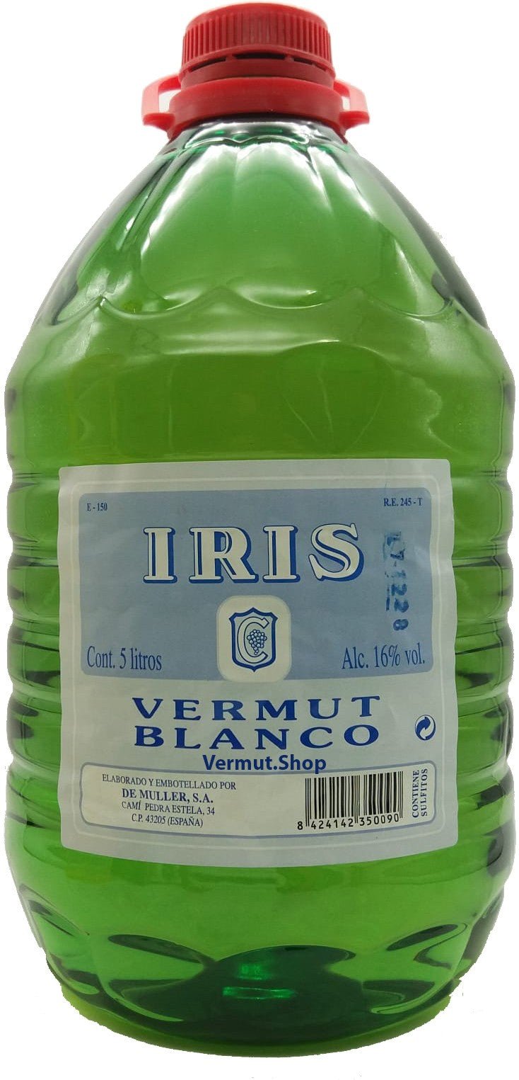 Garrafa Vermut Iris Blanco 5 litros