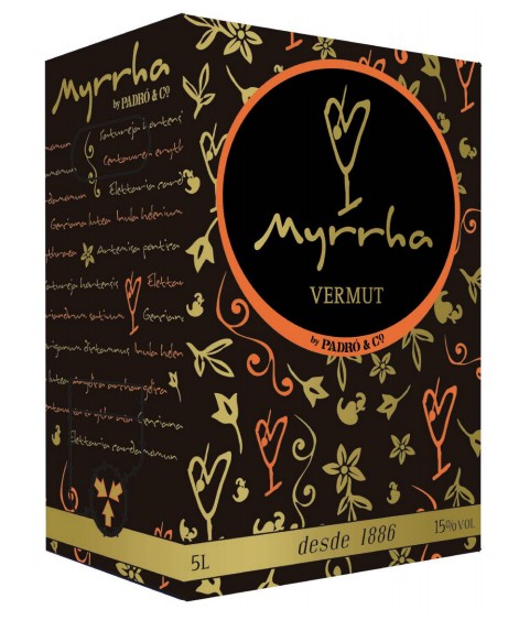 Bag in Box Vermut Myrrha Rojo 5 litros