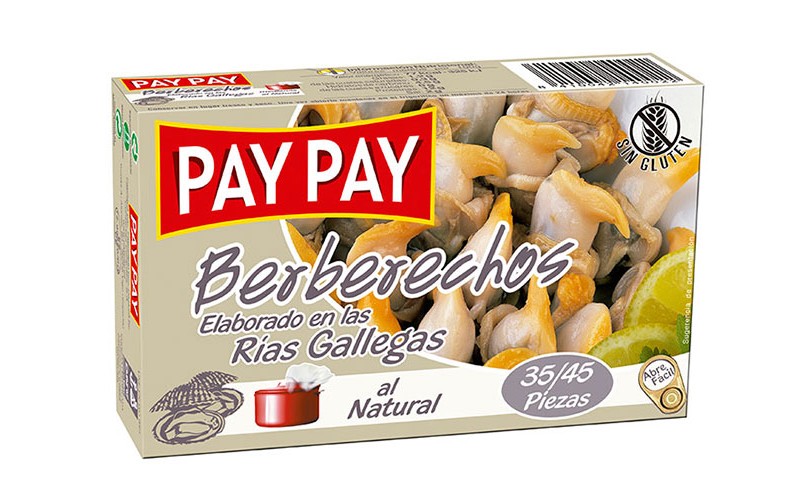 Berberechos Pay Pay 34/45 al natural