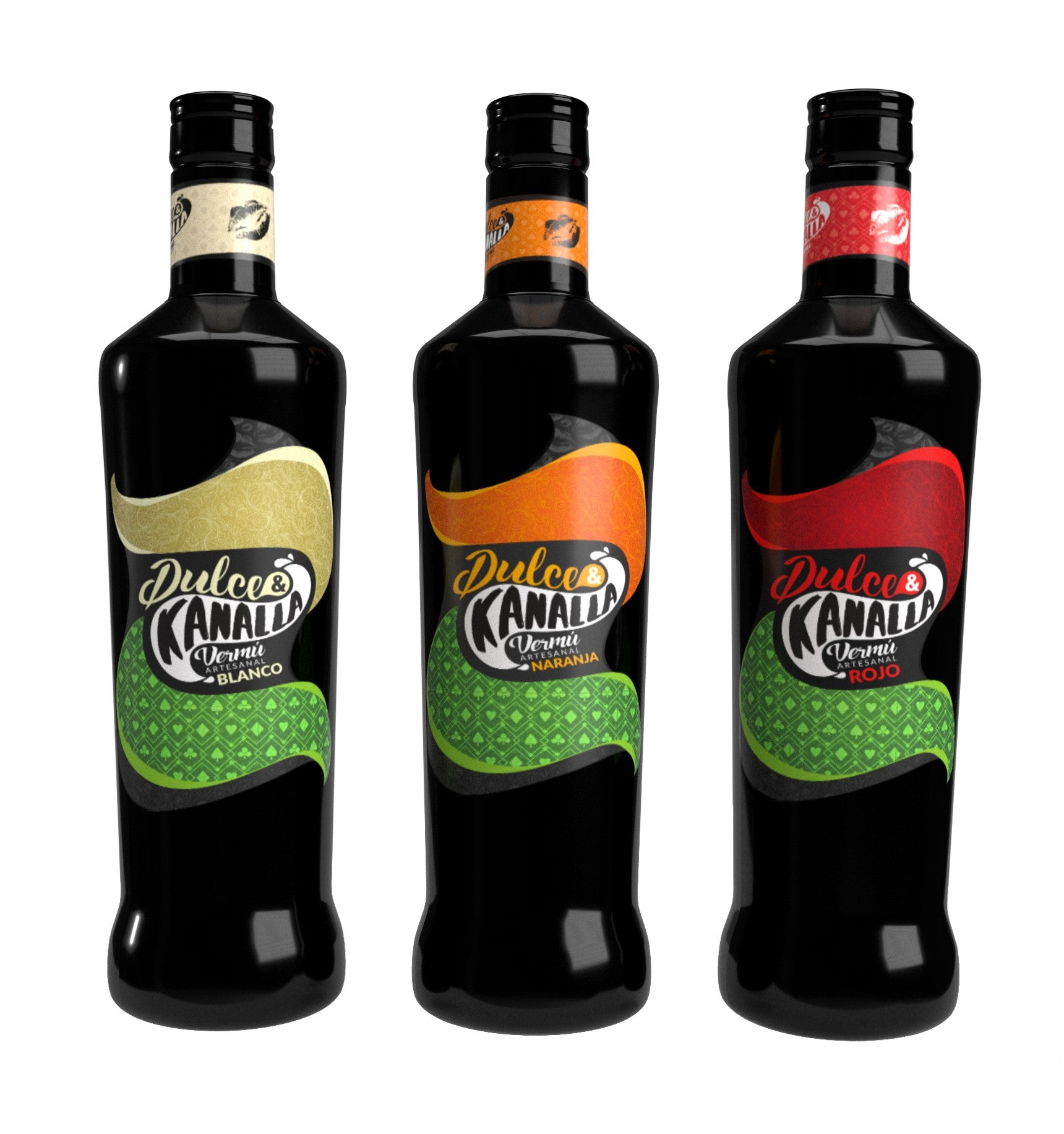 Pack Kanalla - 3 Botellas Dulce & Kanalla