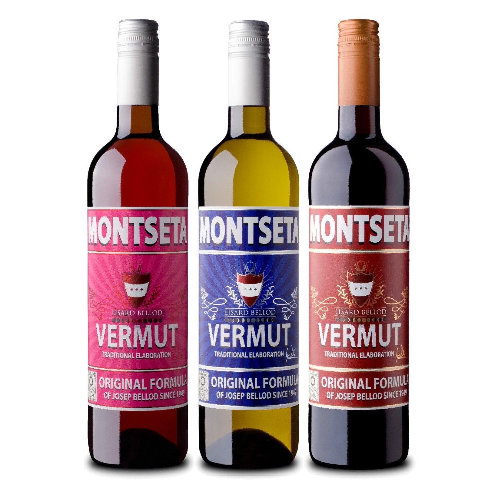 Pack Colección Vermut Montseta 3 Botellas