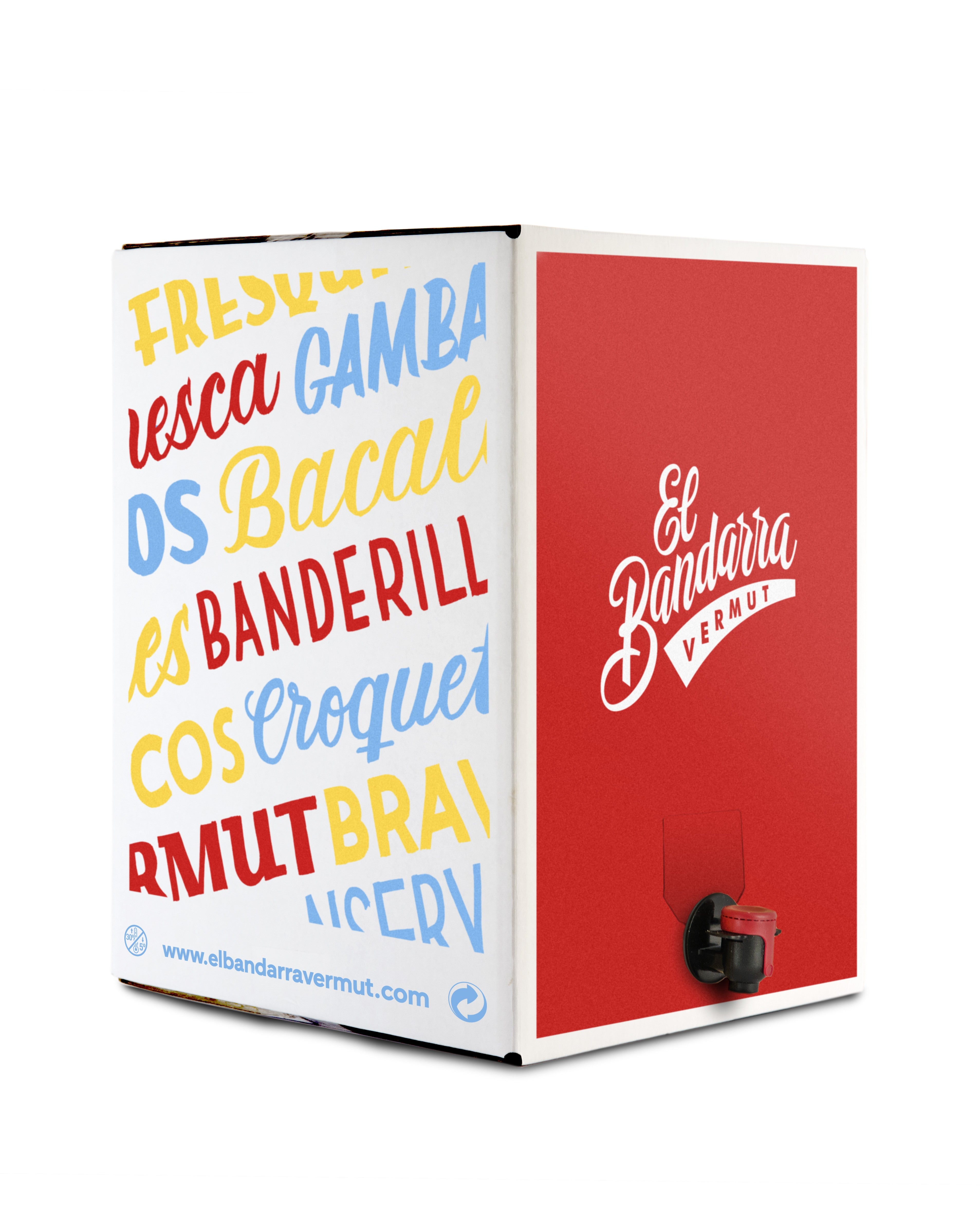 Vermut el Bandarra Bag in Box 15lts