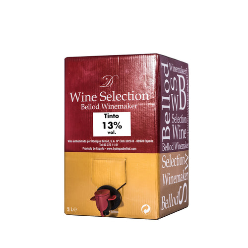 Bag in Box 5 lt. Tinto - Garnacha y Tempranillo