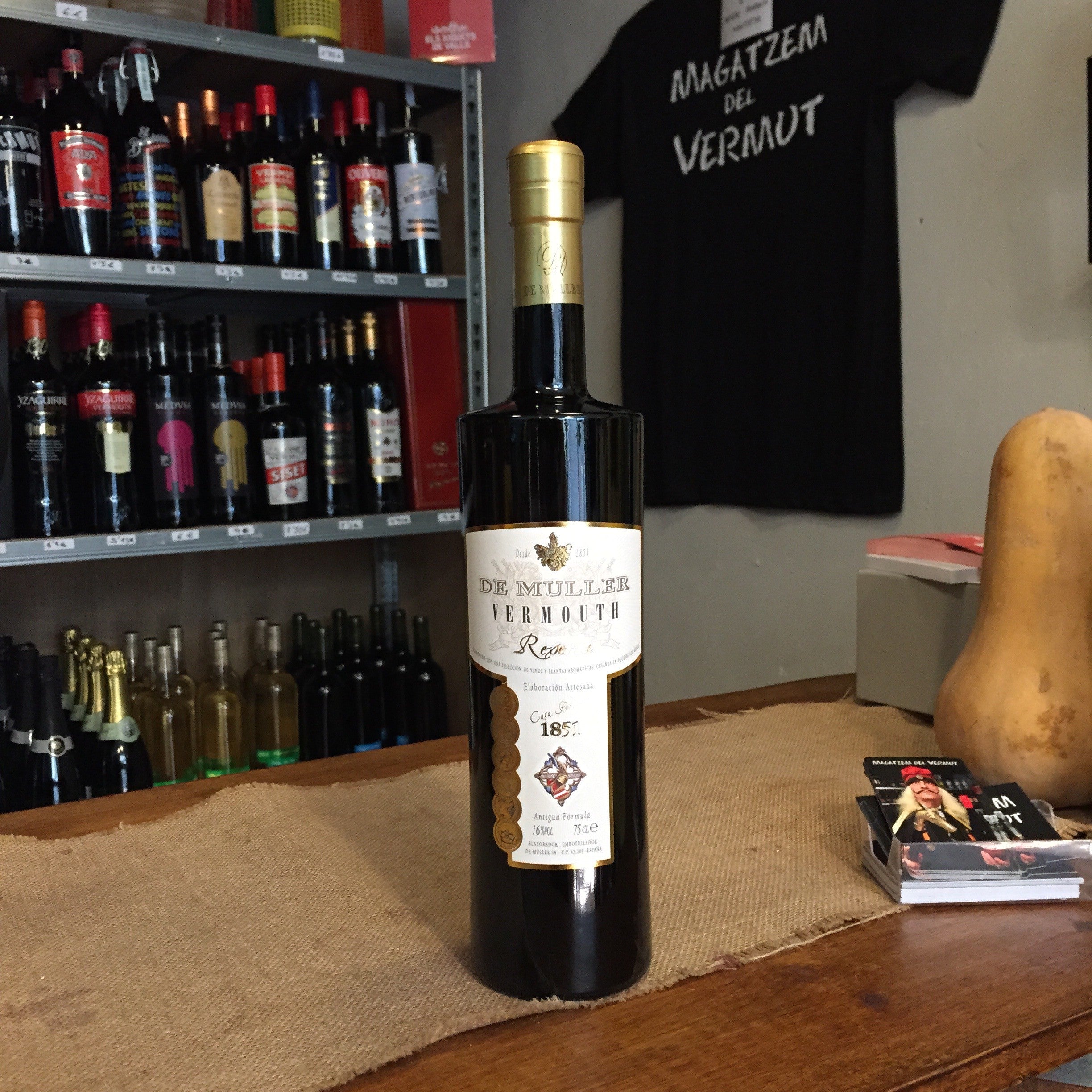 De muller reserva magatzem del vermut