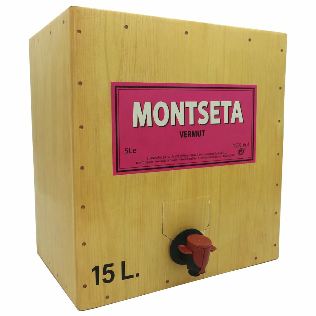 Bag in Box de Vermut Montseta 15 litros Rosado